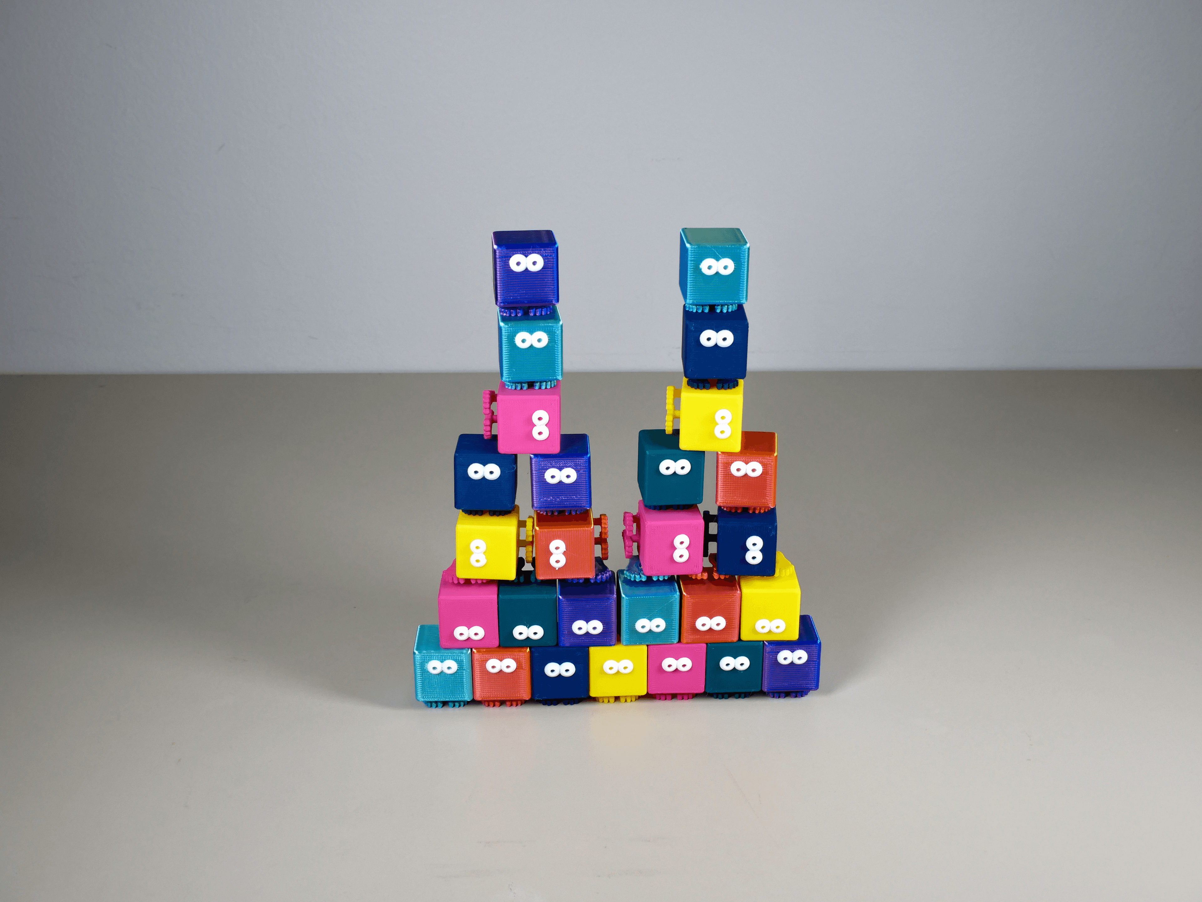 Cubeys - stacking game 3d model