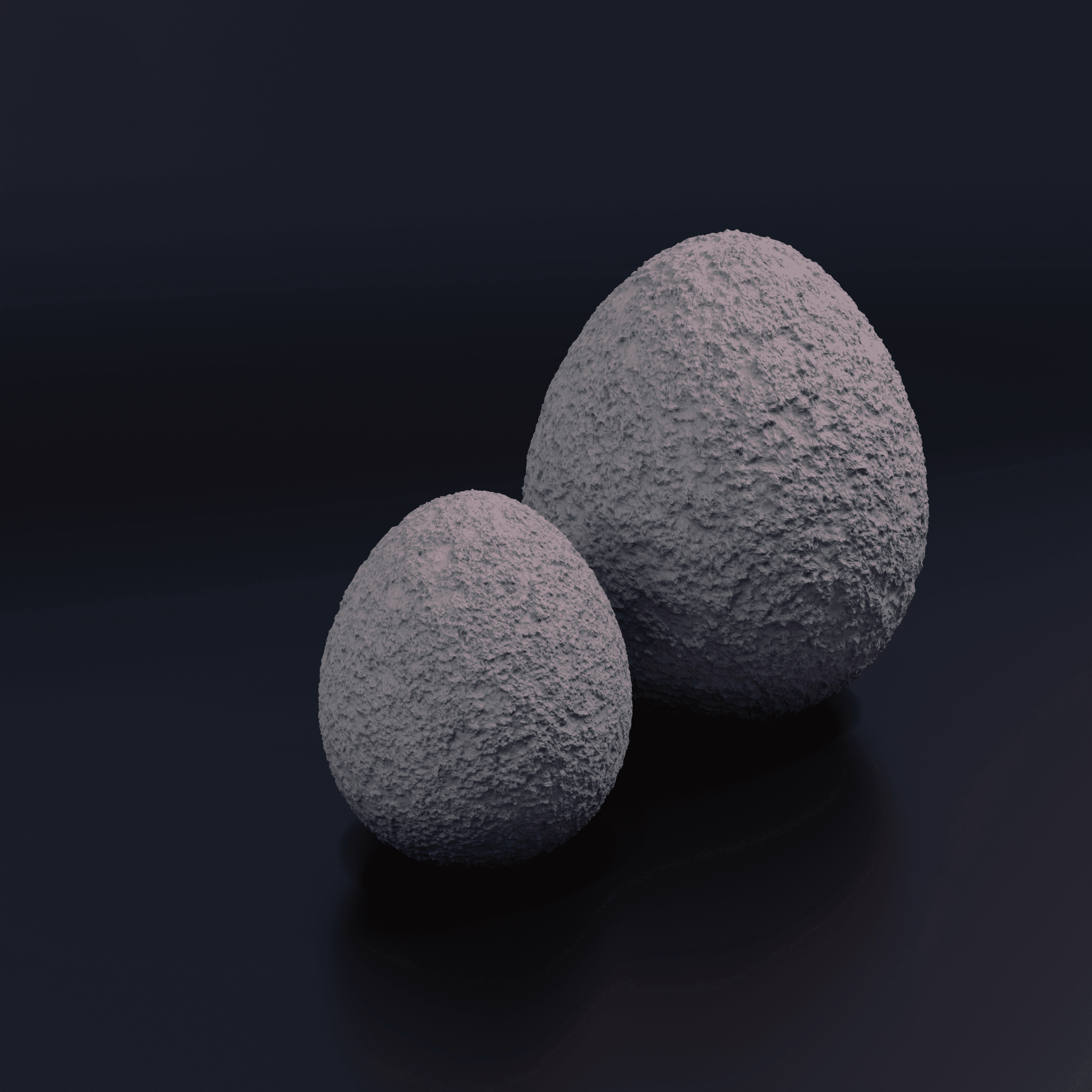 Monster Egg, Maybe Avacado 3d model