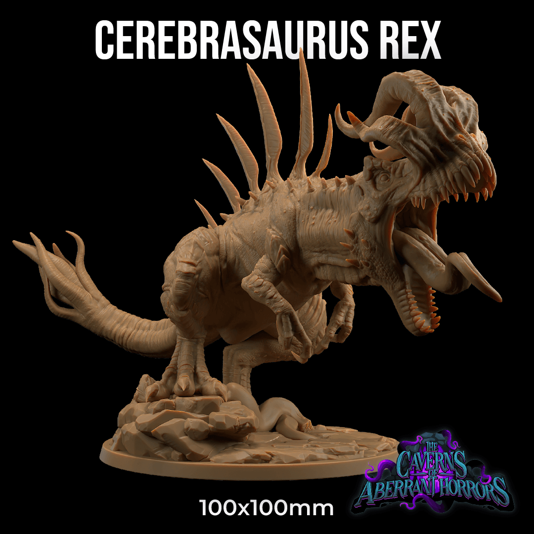 Cerebrasaurus Rex 3d model