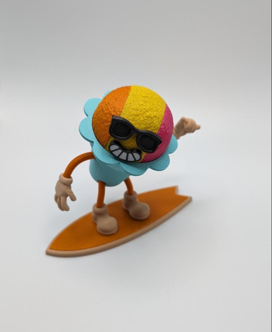 Shaved Ice Character 3d model