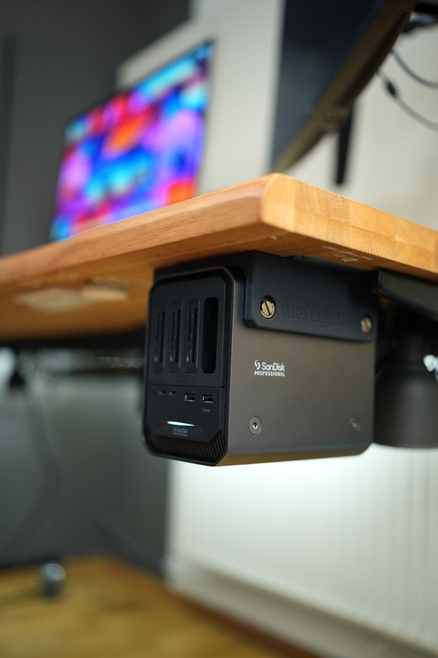 SanDisk Pro DOCK - Under Desk Holder 3d model