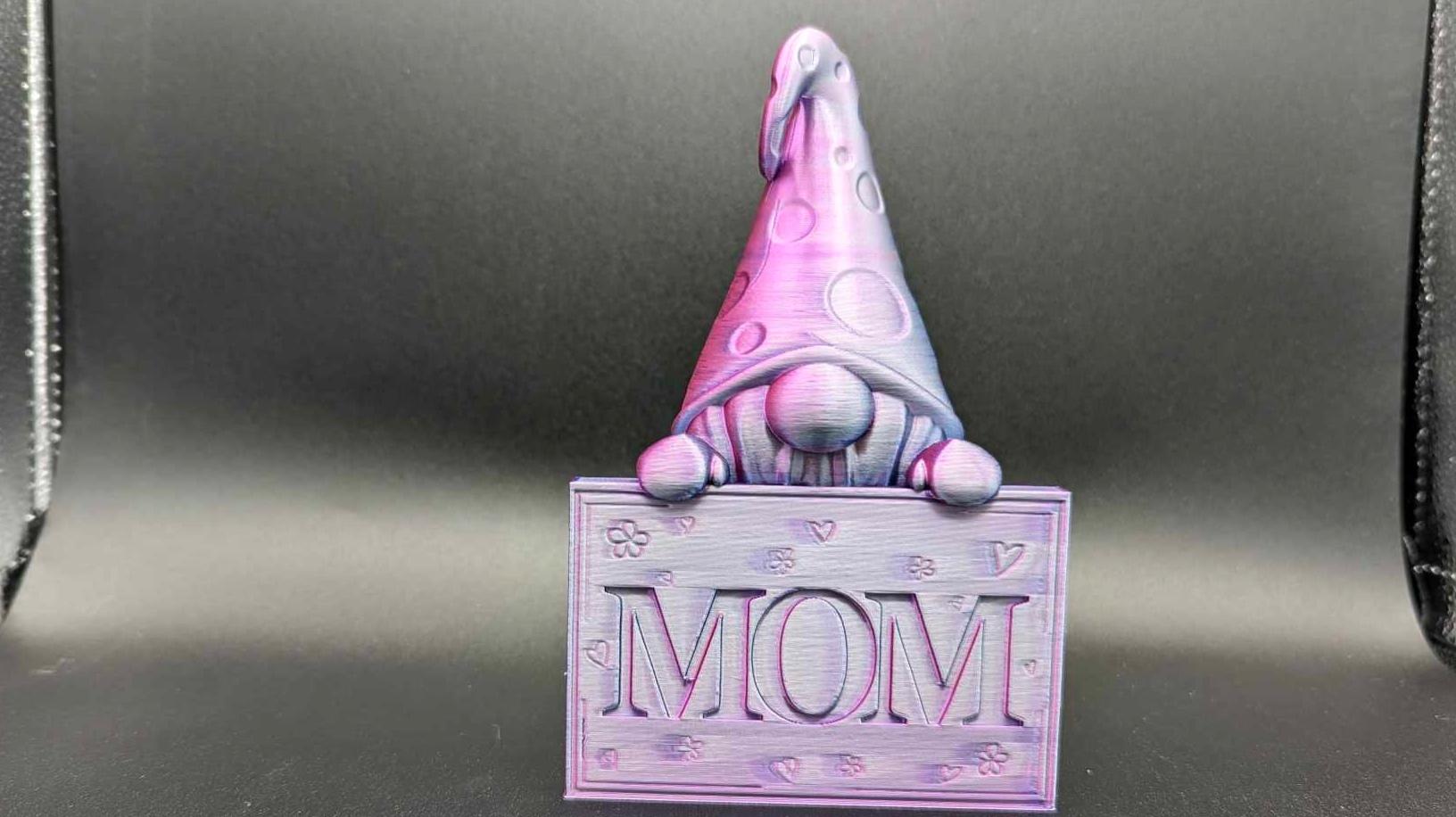 Gnome -Mom Sign 3d model