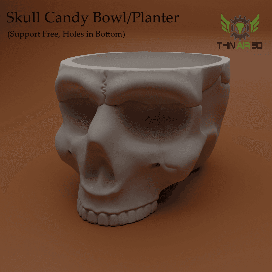 Halloween Skulls/Skull Decor -  Halloween Decor 3d model