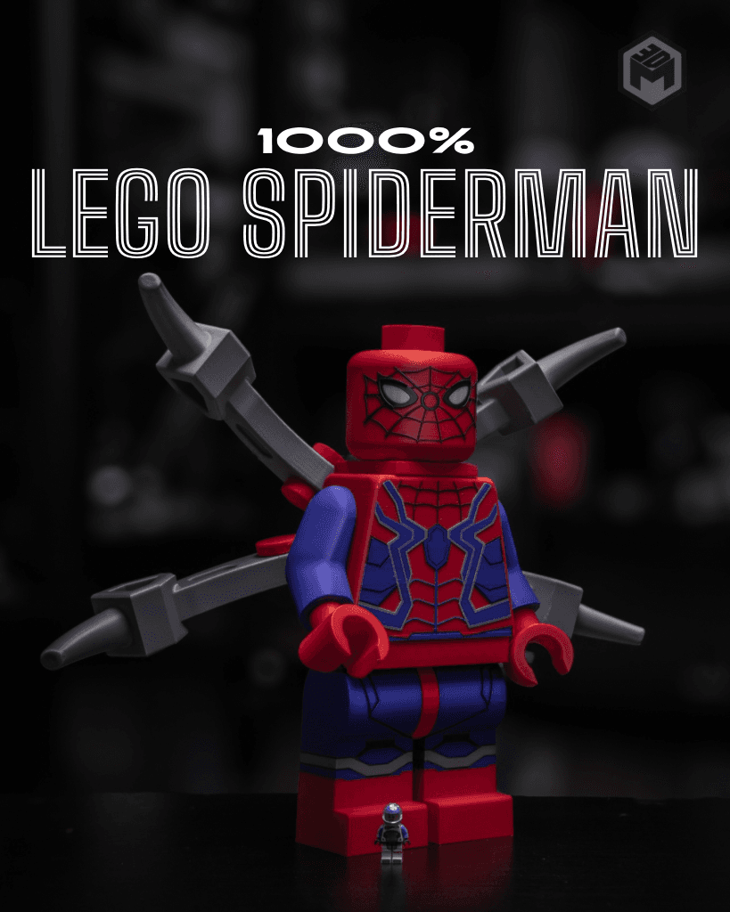 1000% Lego Spider-Man 3d model