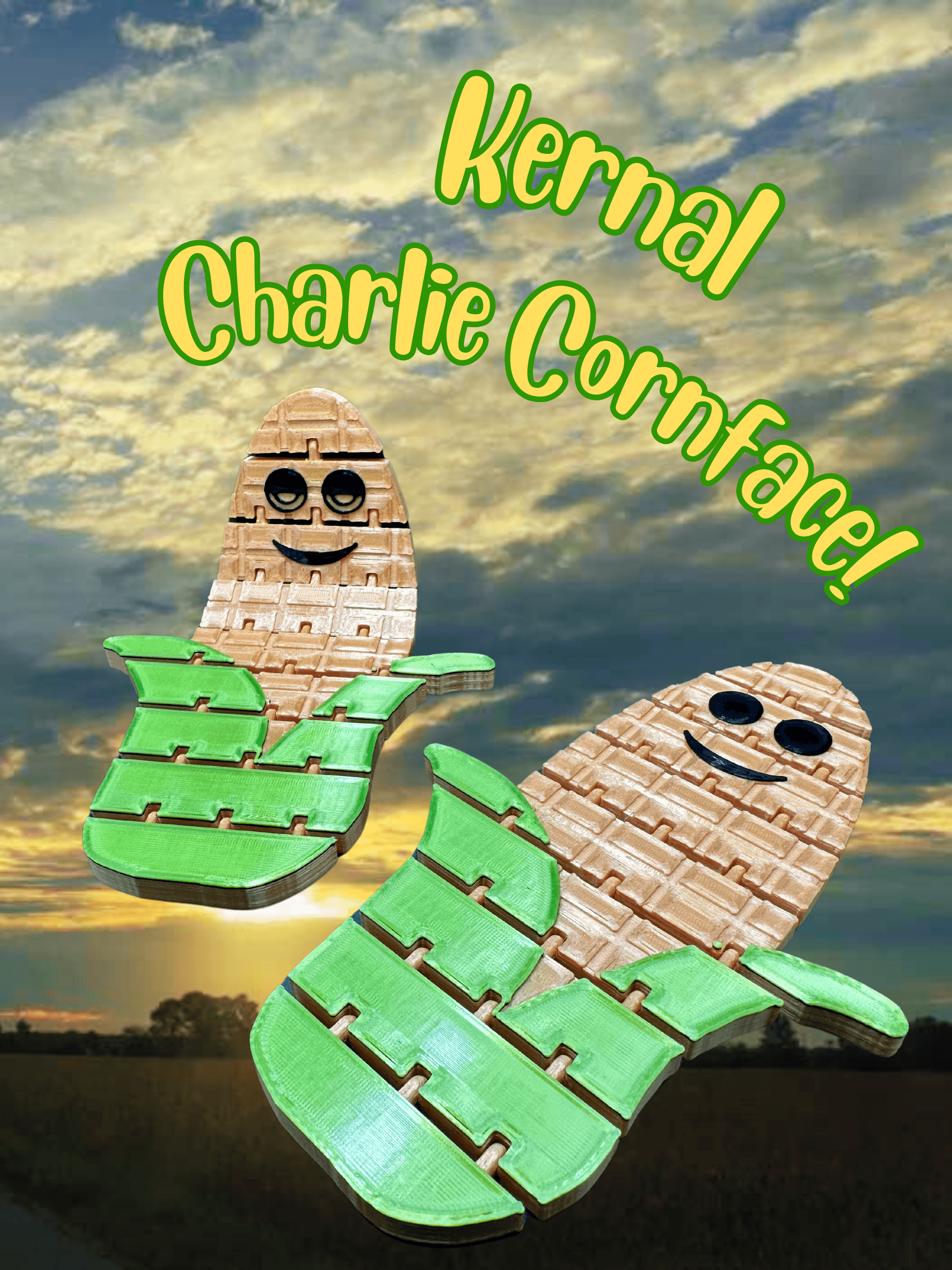 Kernal Charlie Cornface 3d model
