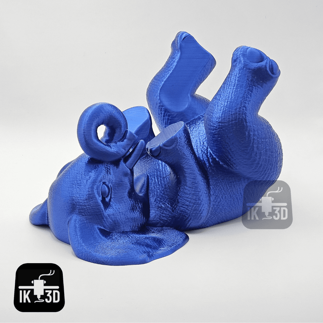 Elephant Bottle Holder / 3MF Included / No Supports 3d model