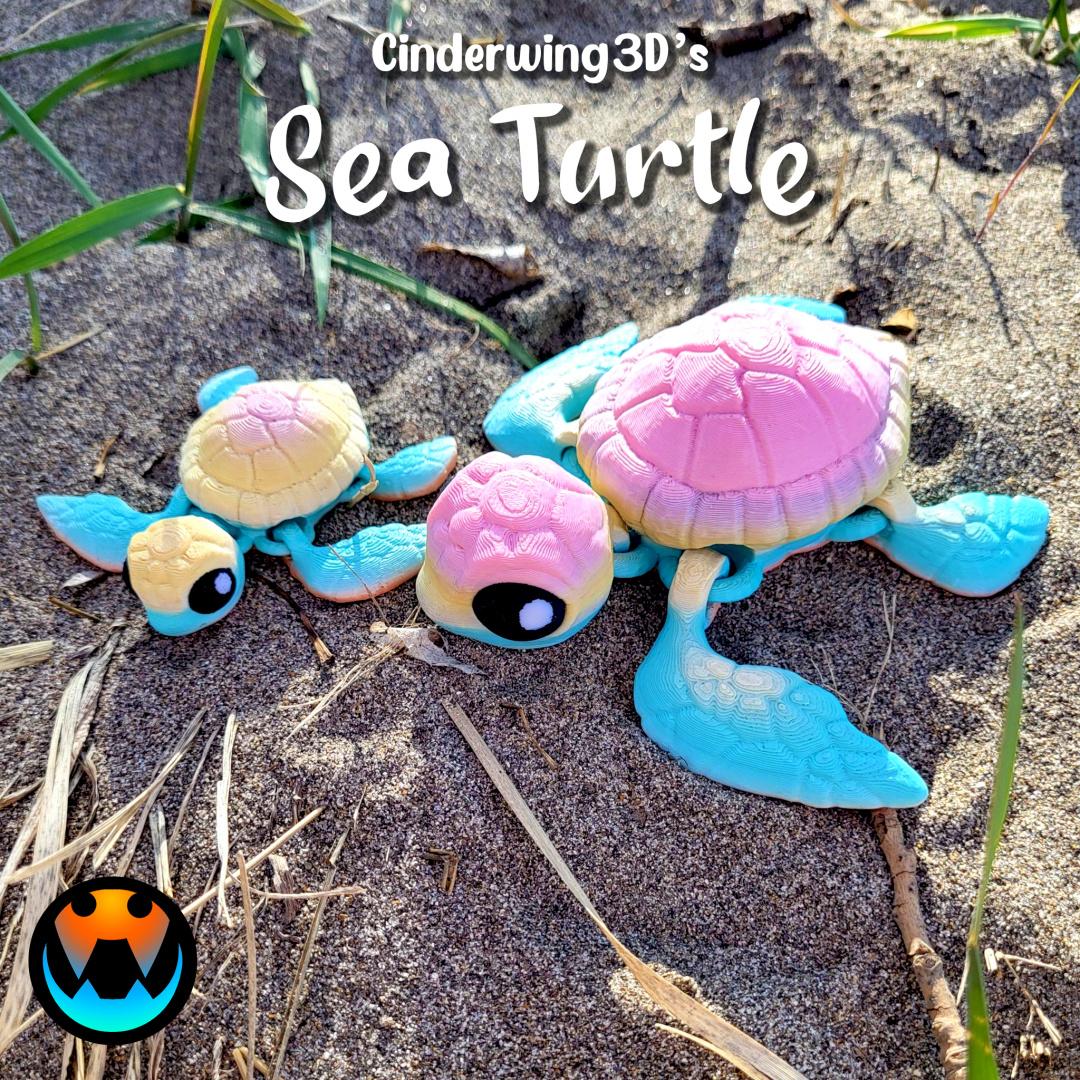 Sea Turtle 3d model