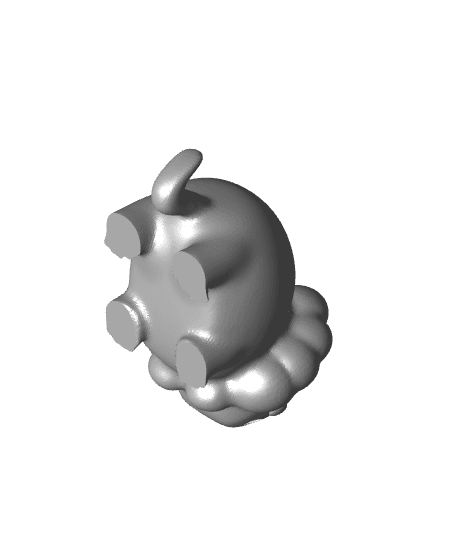 3D Lion Keychain (Limited Time Free) 3d model