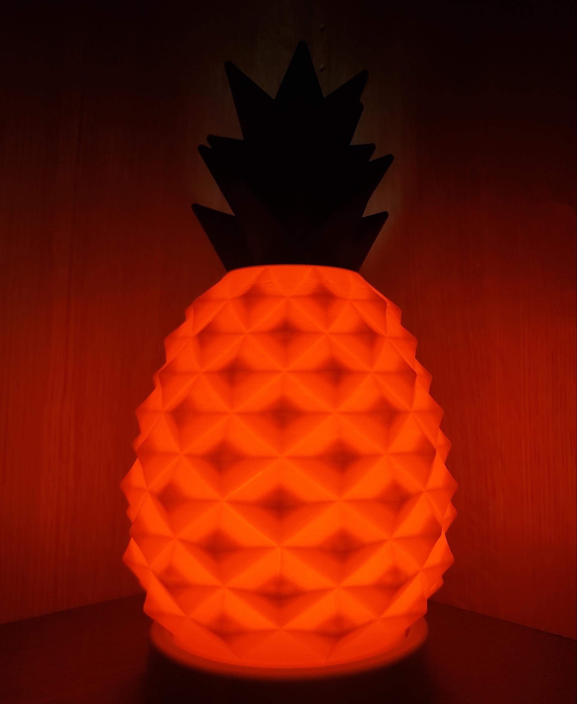 Pineapple Light Base.STL - nice lamp - 3d model