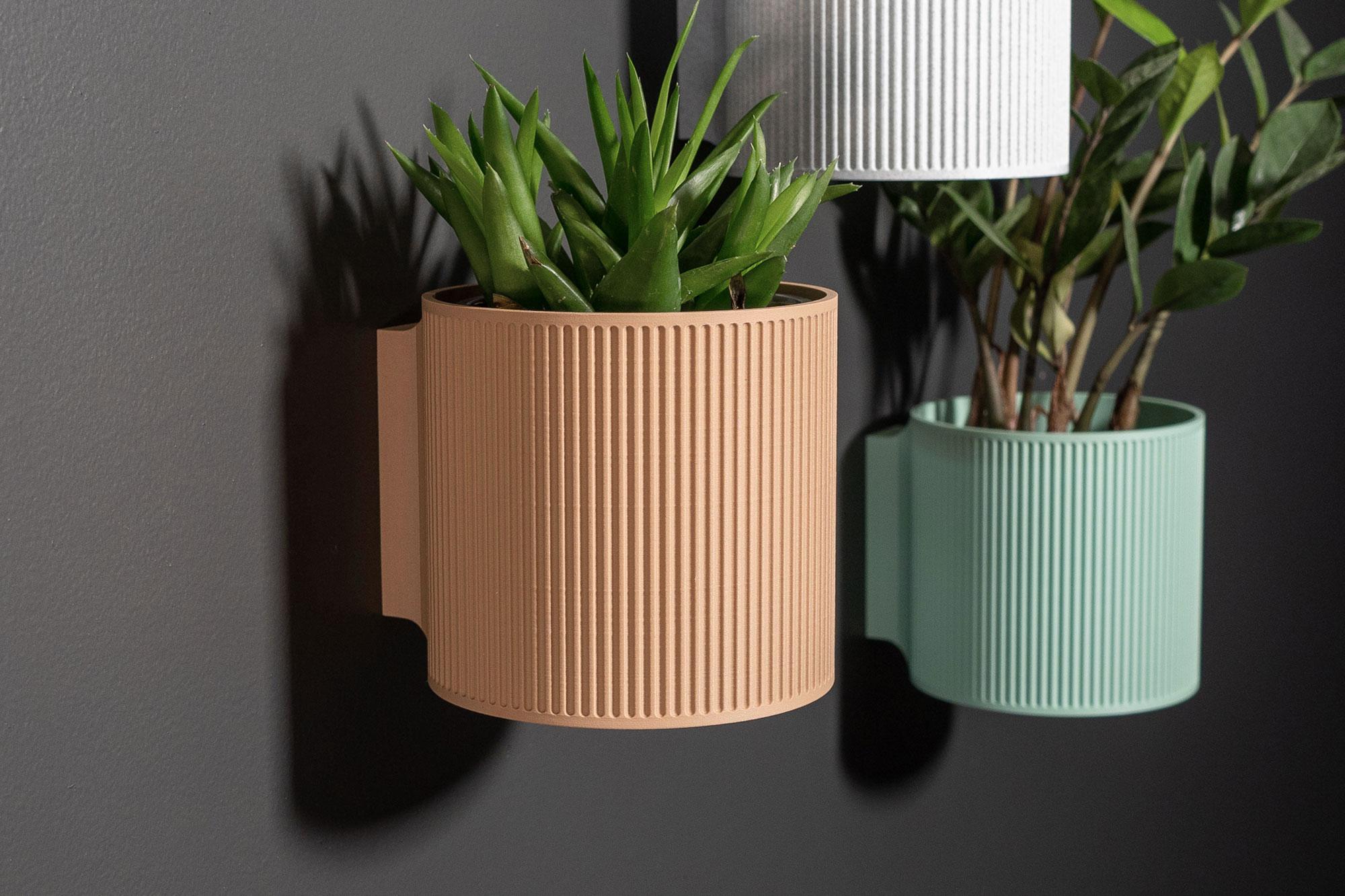 Wall Mounted Planter - The Heywood 3d model