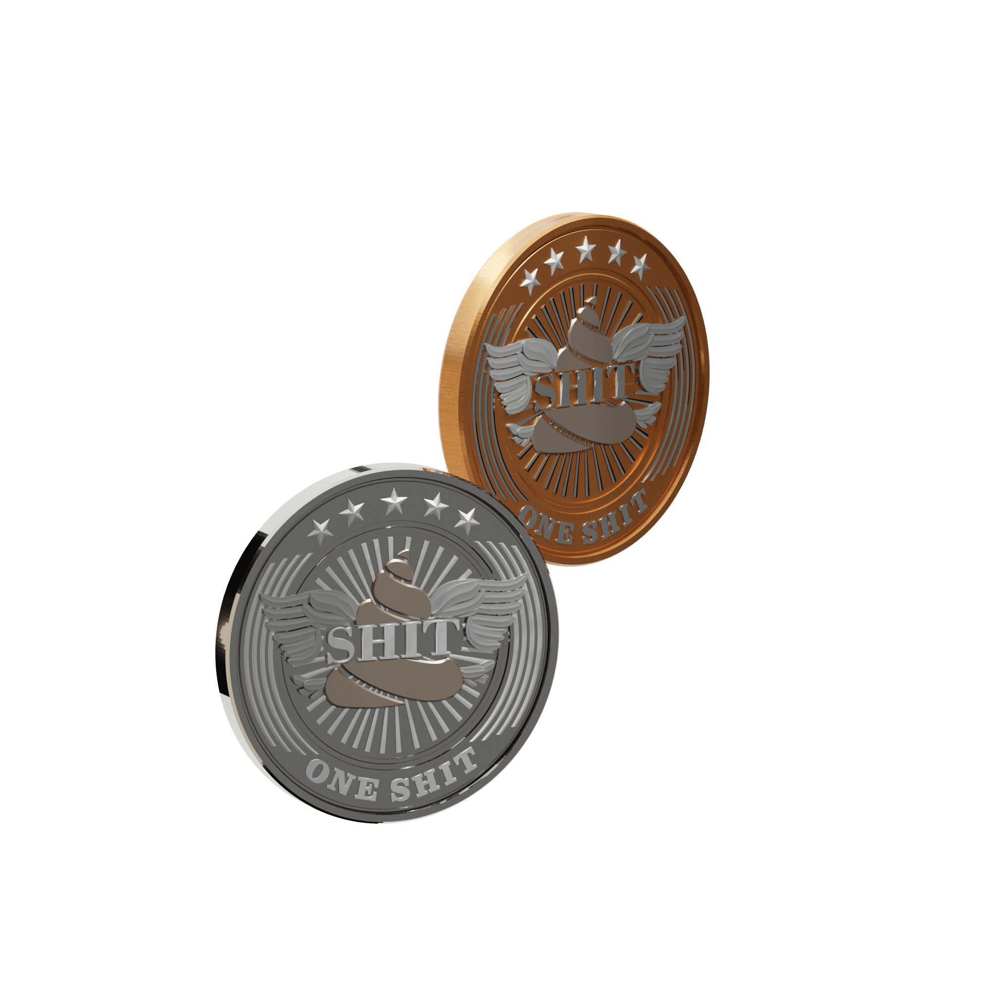 Shit Coin 3d model