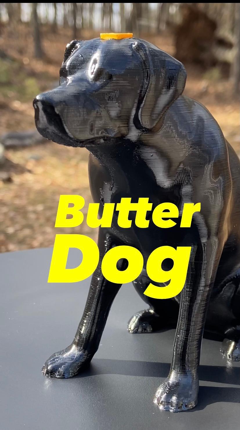 Butter Dog: 3D Printed 3d model