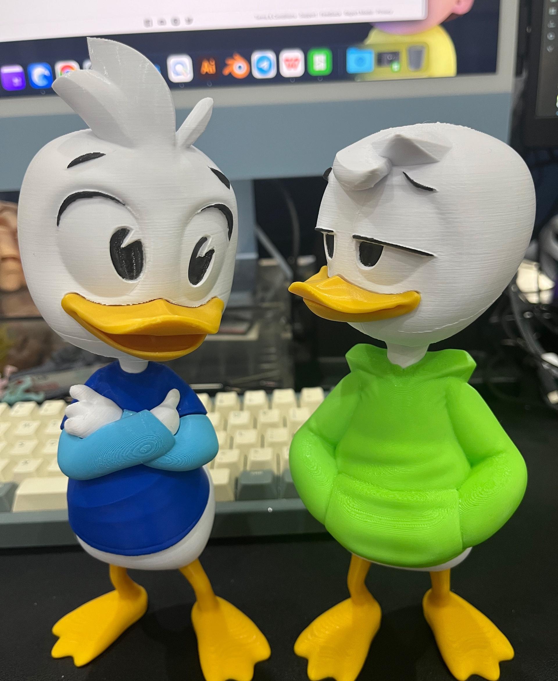 Dewey Duck - Ducktales (2017) 3d model