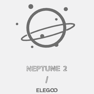 Elegoo Neptune 2 Cura 4.11 + 4.12.1 bed mesh image 3d model