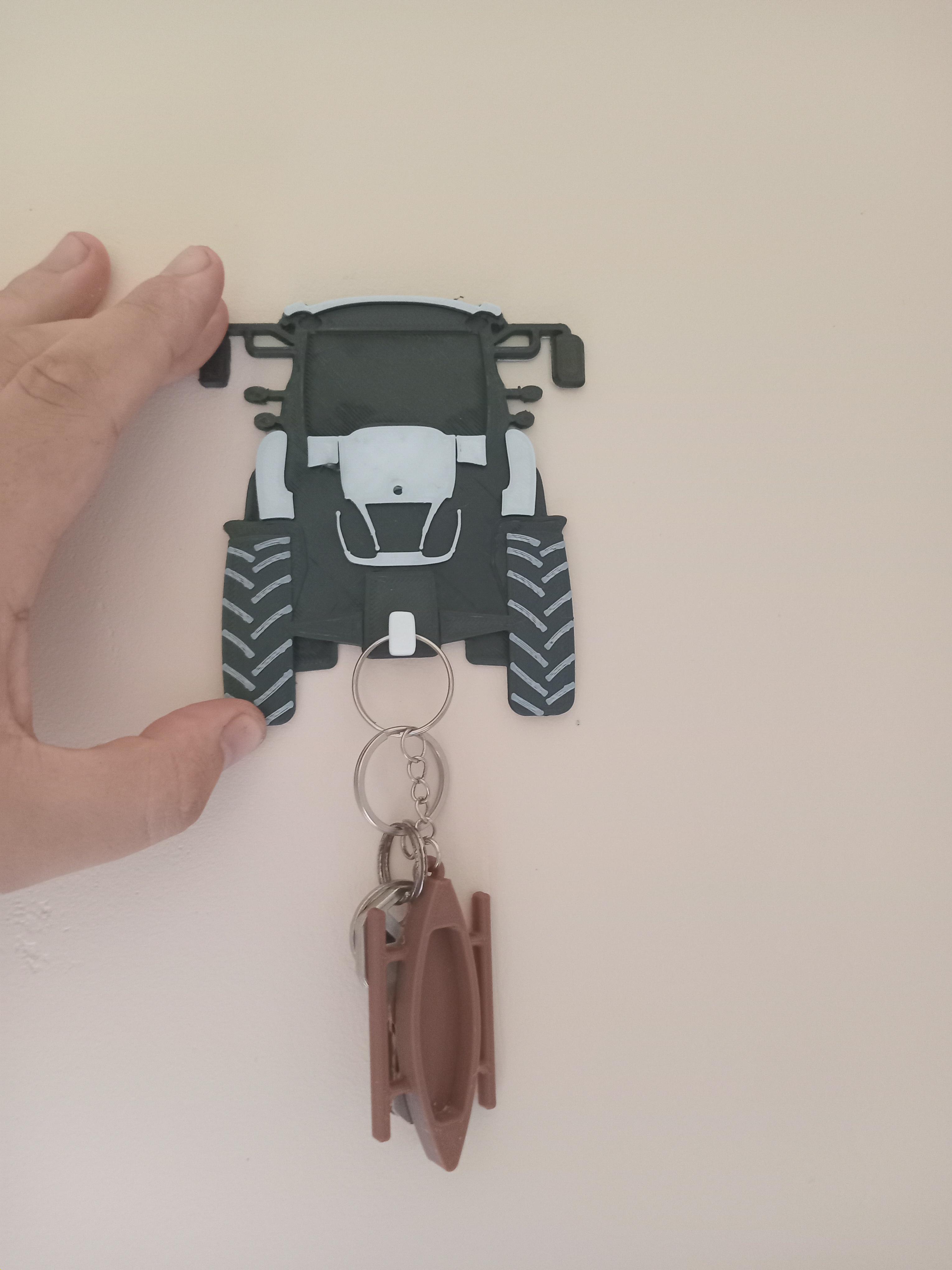 Tractor Key Hanger  3d model