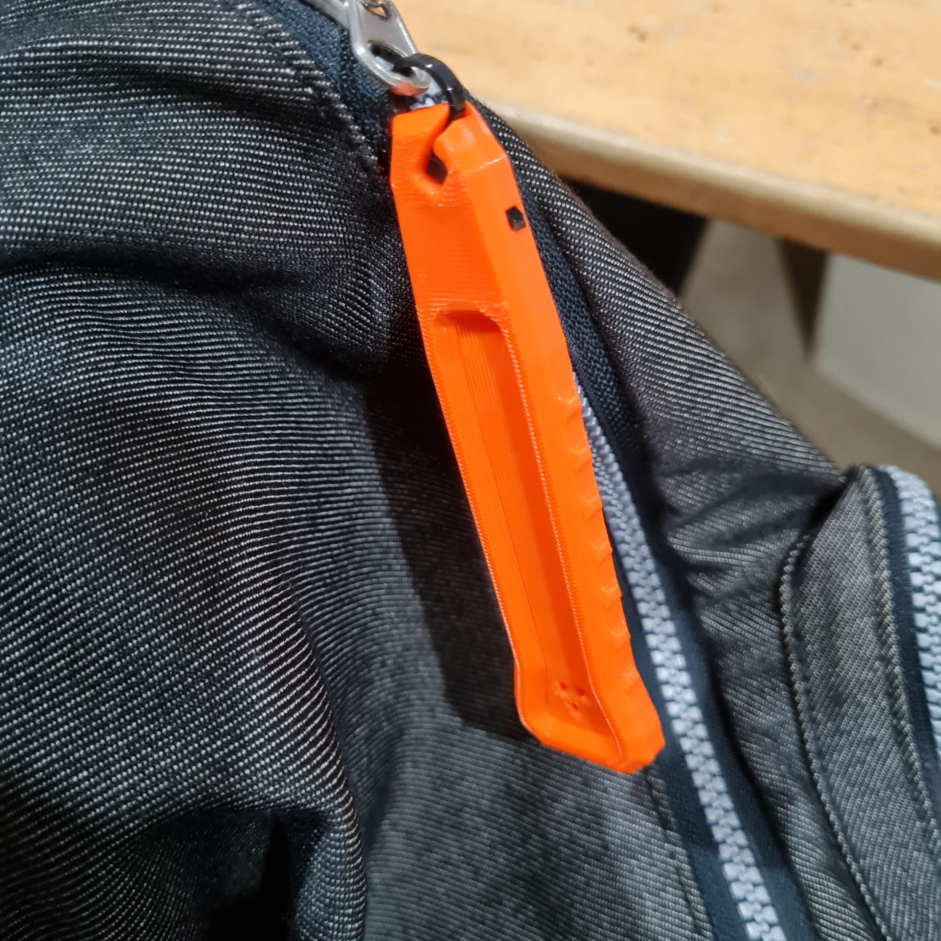 Rapid Access Zipper Pull Tab 3d model