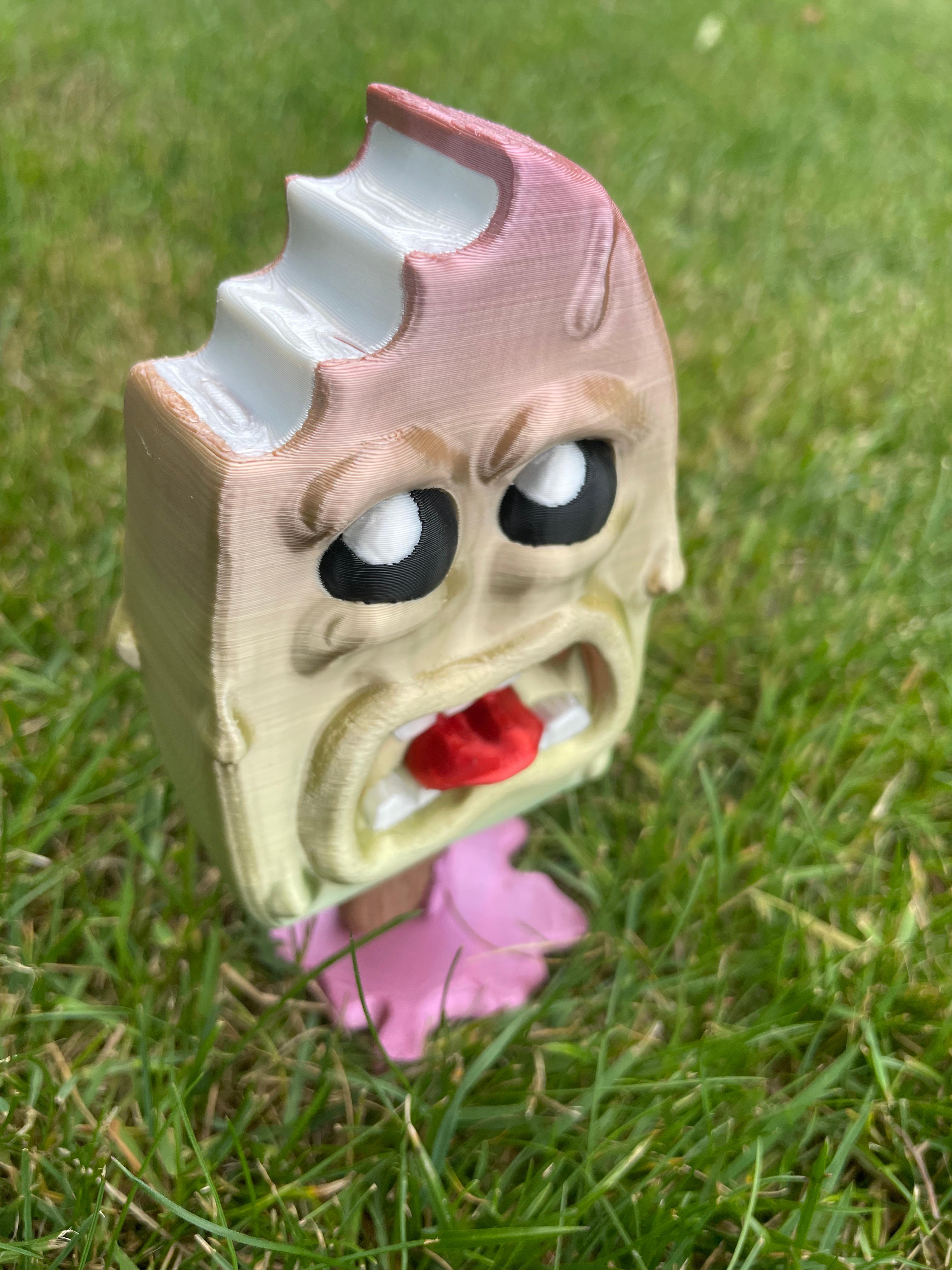 Ice Scream Funny Figurine 3d model