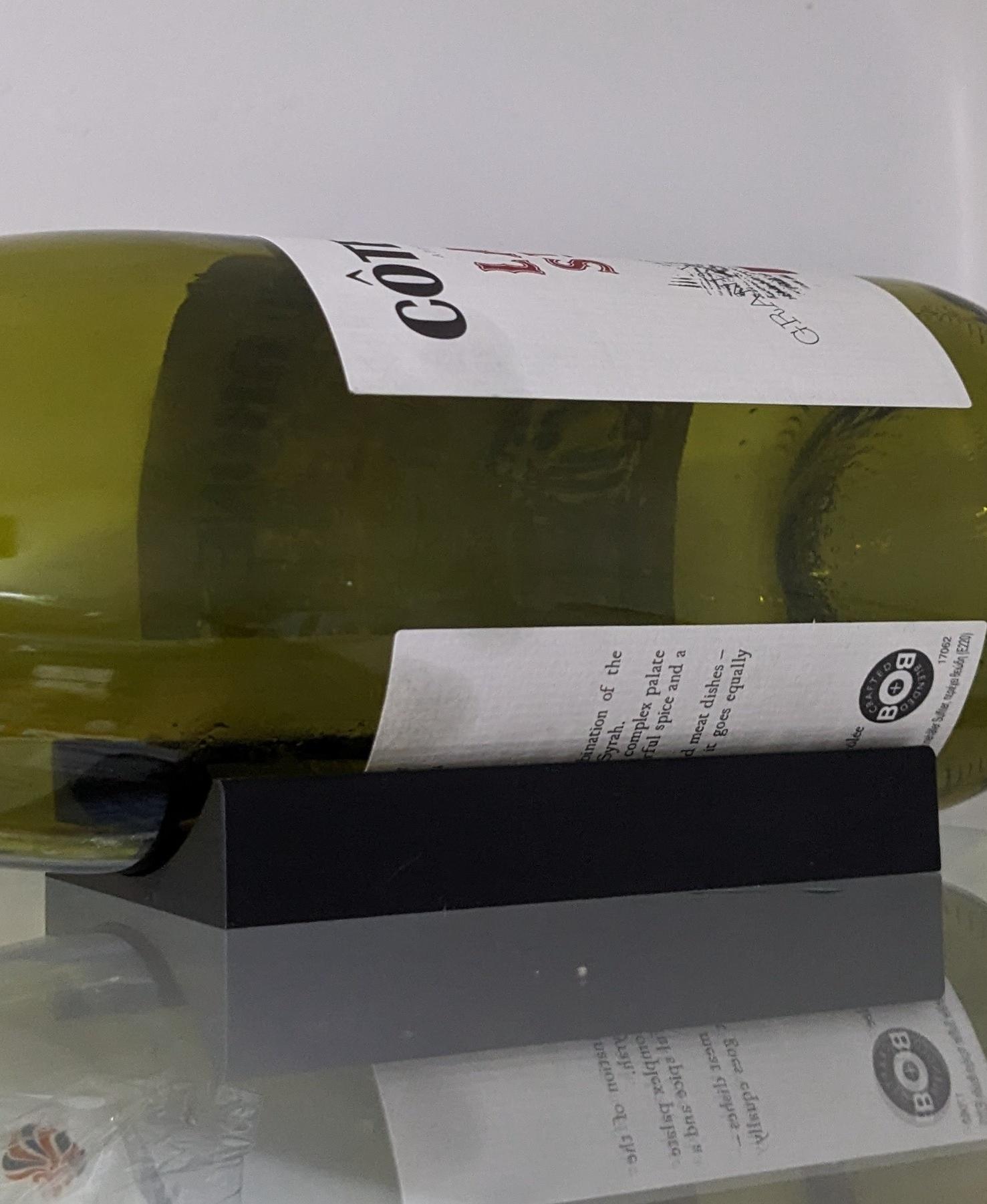 Fridge Bottle Holder - wine rack - 3d model
