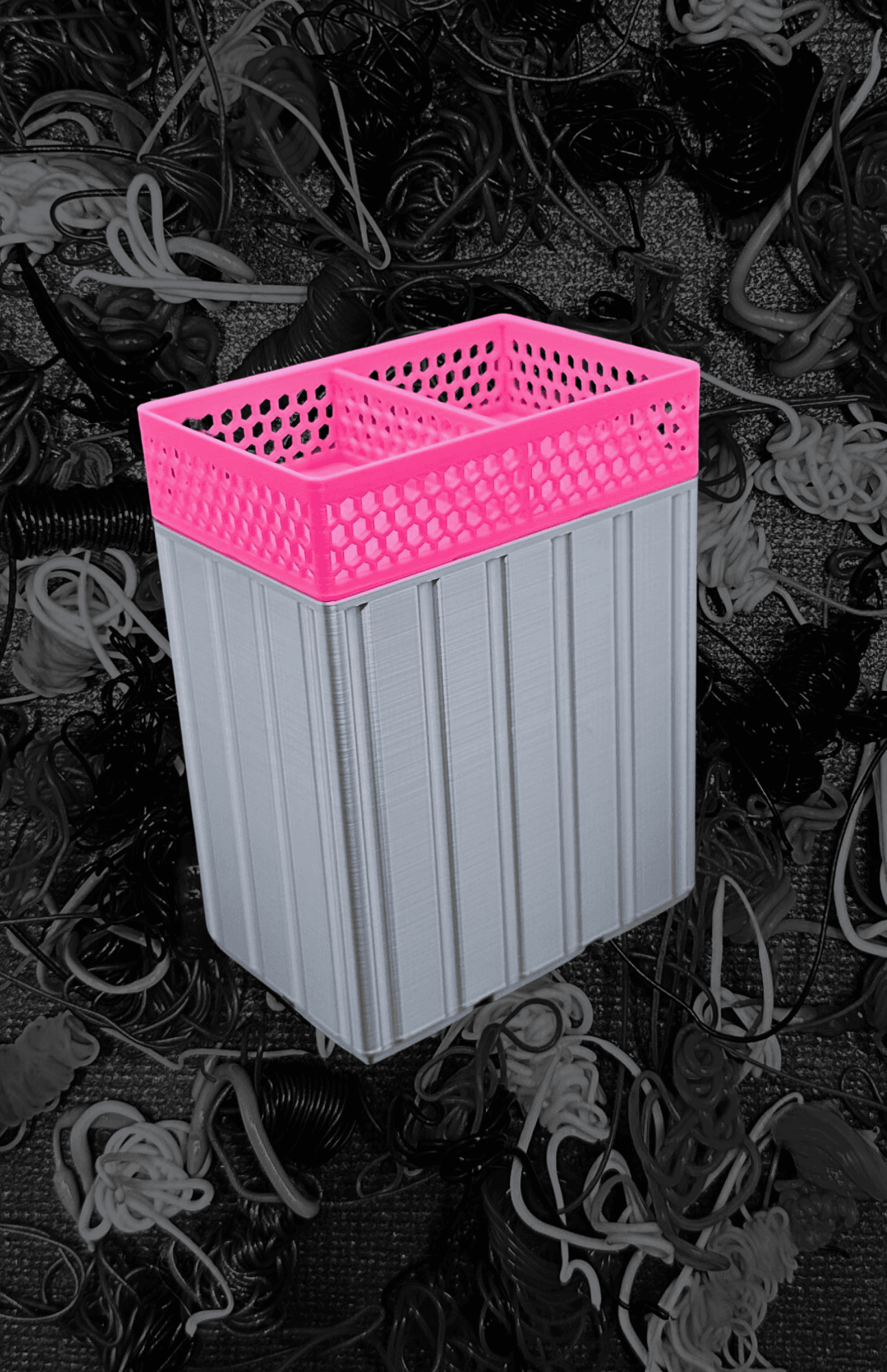 Gridfinity trash can 2x3 3d model