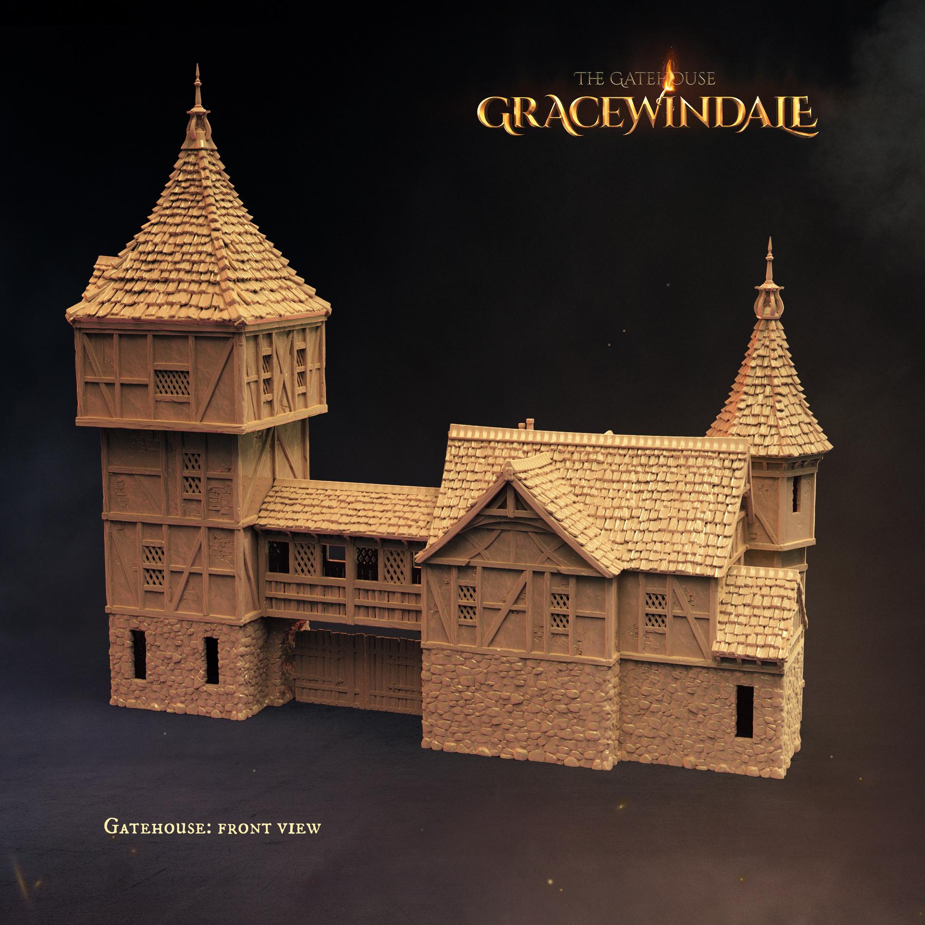 Gracewindale Gatehouse 3d model