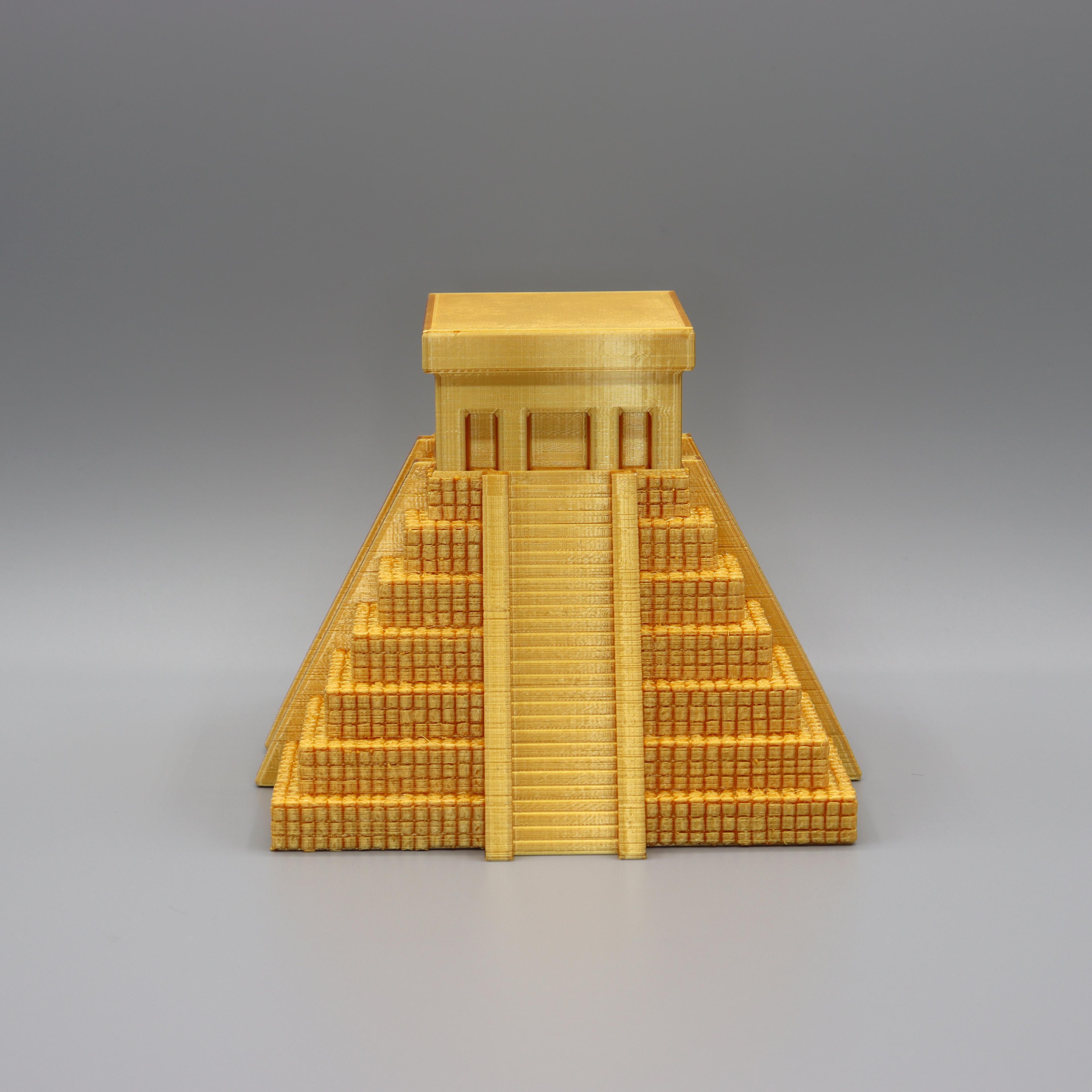 Aztec temple 3d model