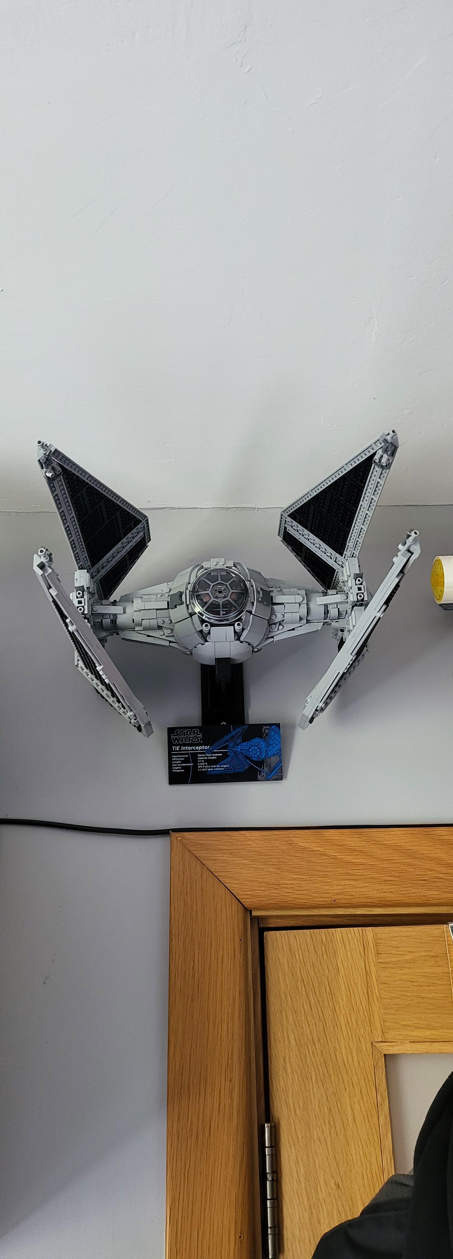 Lego Star Wars 75382 UCS TIE Interceptor (2024)  3d model