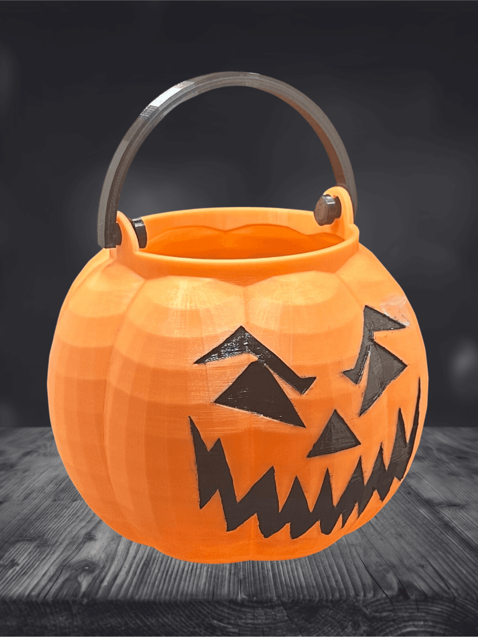 Trick or treat candy bucket  3d model
