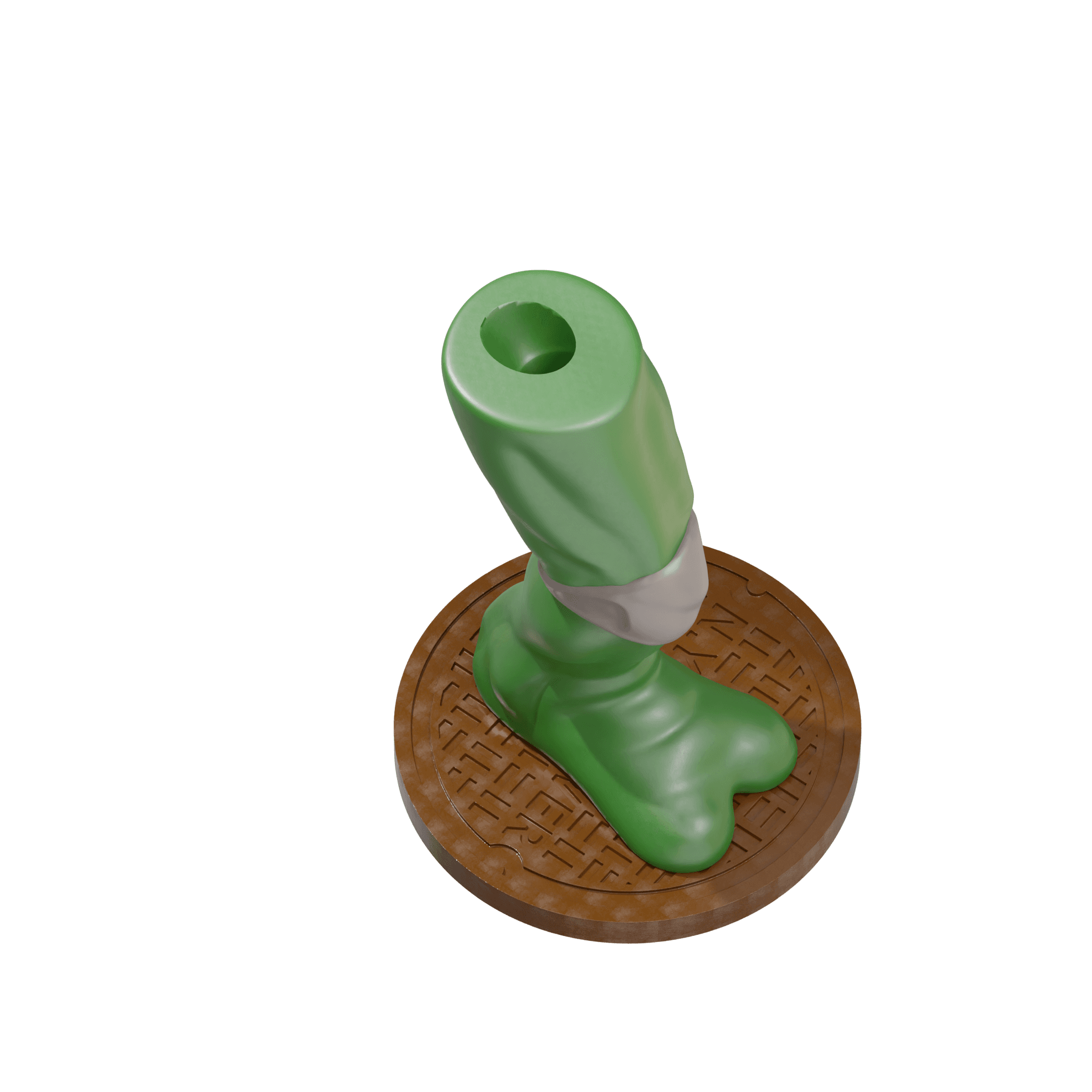 Ninja Turtle Leg Lamp V2 3d model