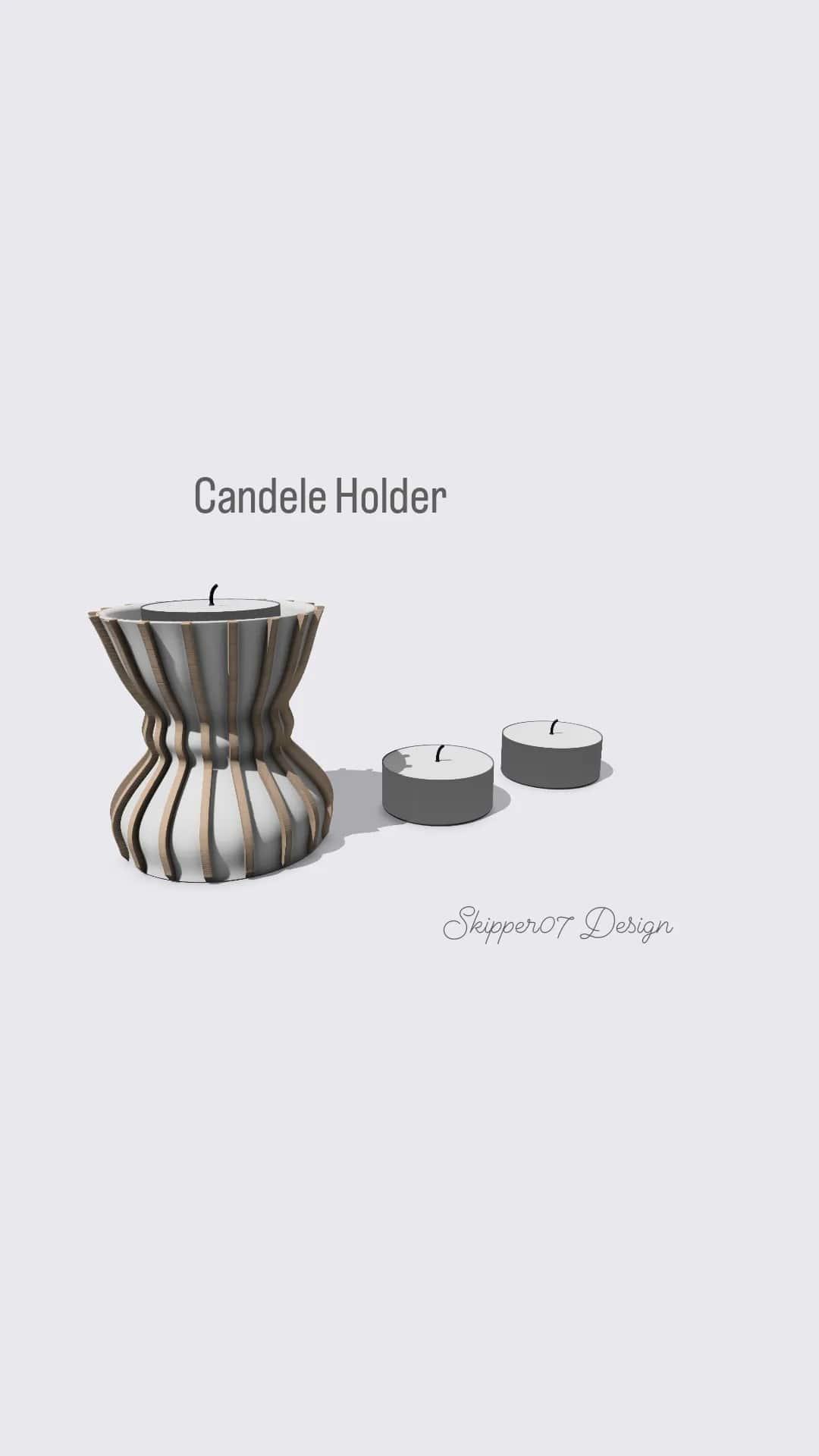 Candle Holder 4.1.stl 3d model