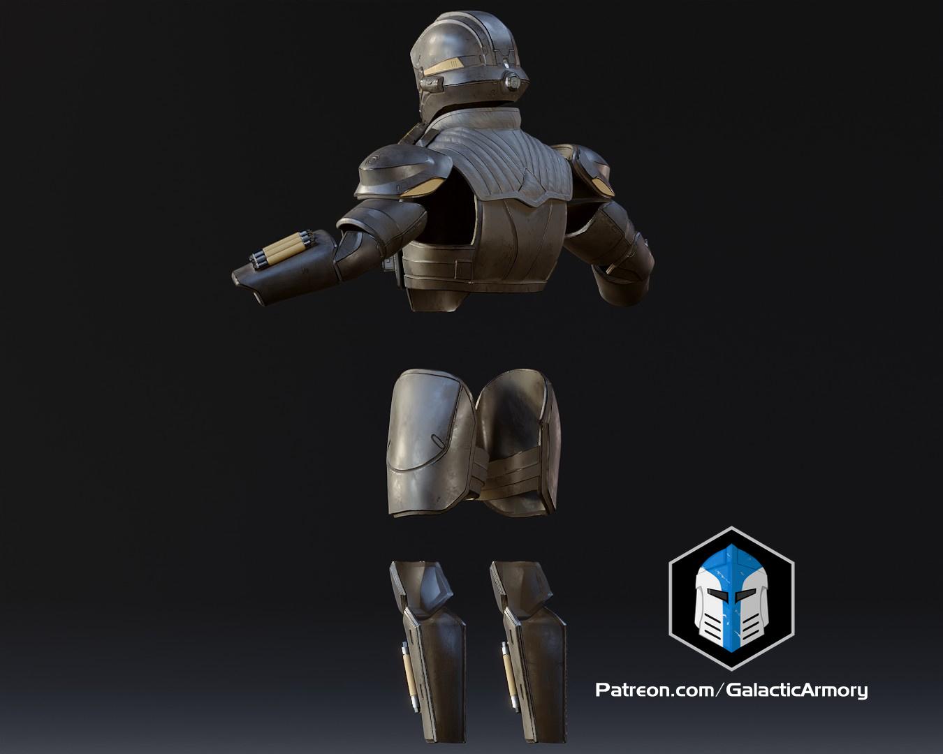 Helldivers 2 - Juggernaut Armor - 3D Print Files 3d model