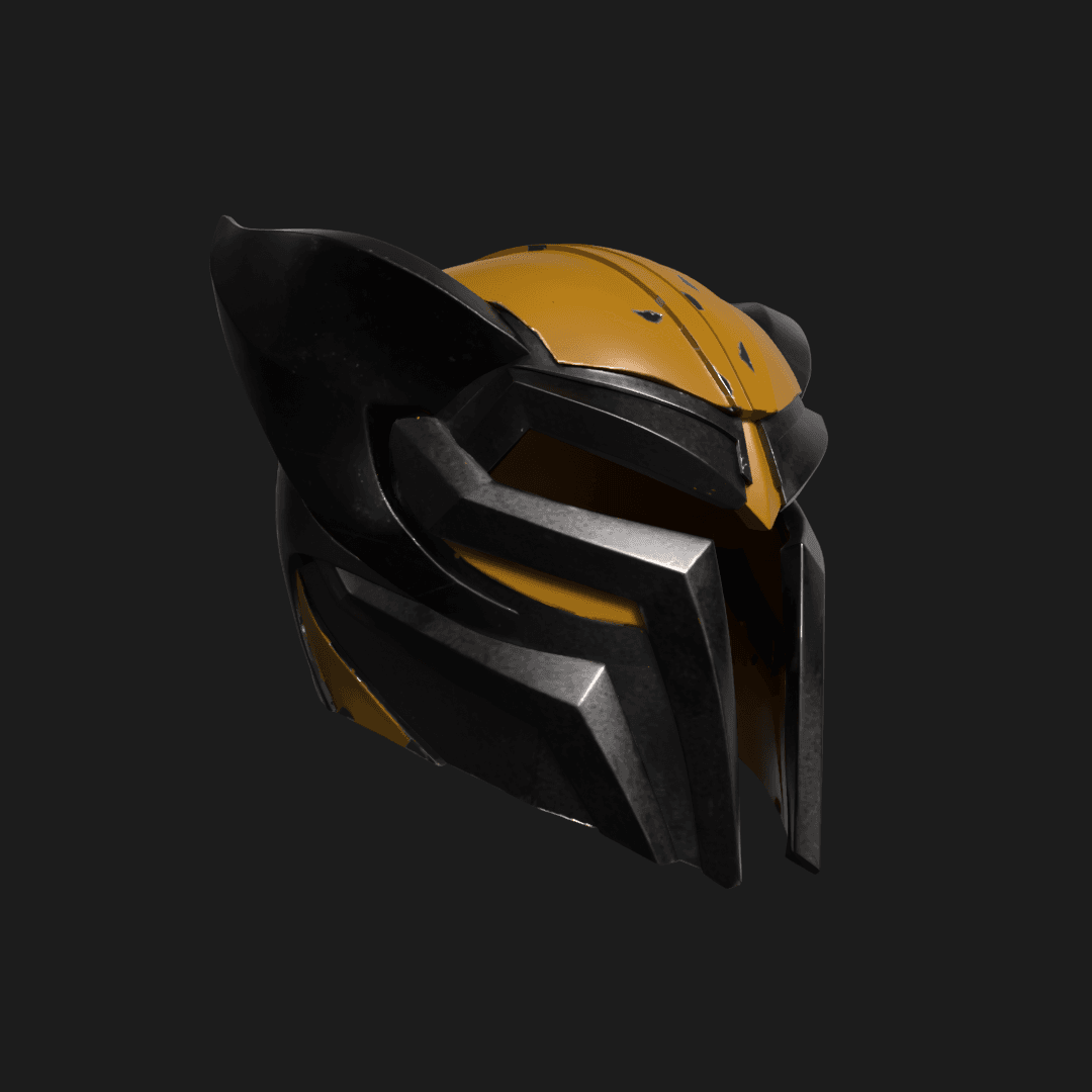 Wolverine Mandalorian Helmet 3d model