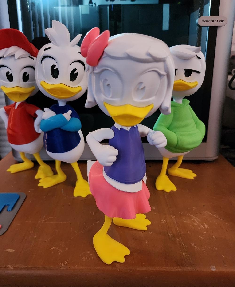 Webby Vanderquack - Ducktales (2017) 3d model