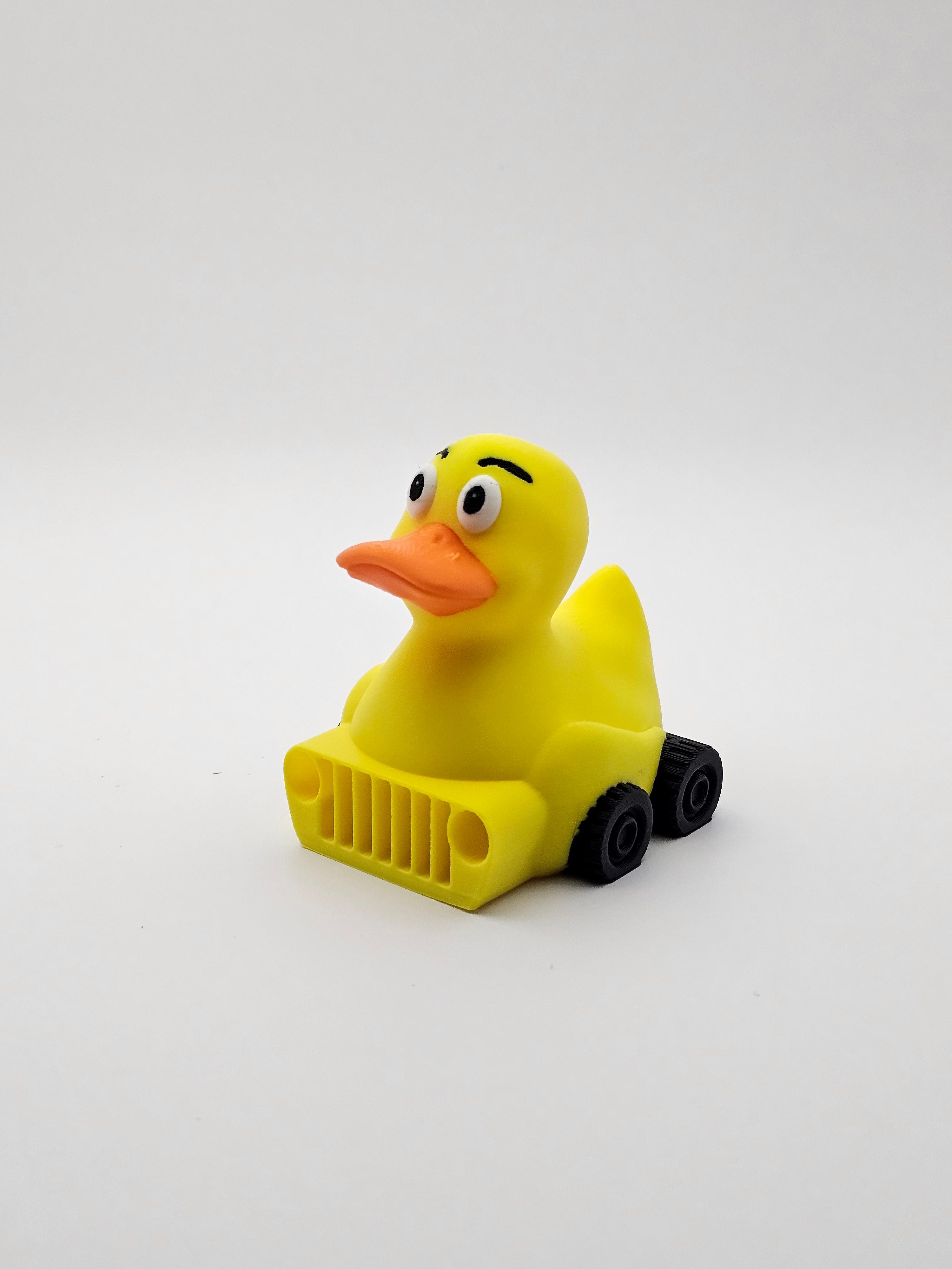 Rubber Duck Jeep Nice Set / 3MF Included / No Supports 3d model