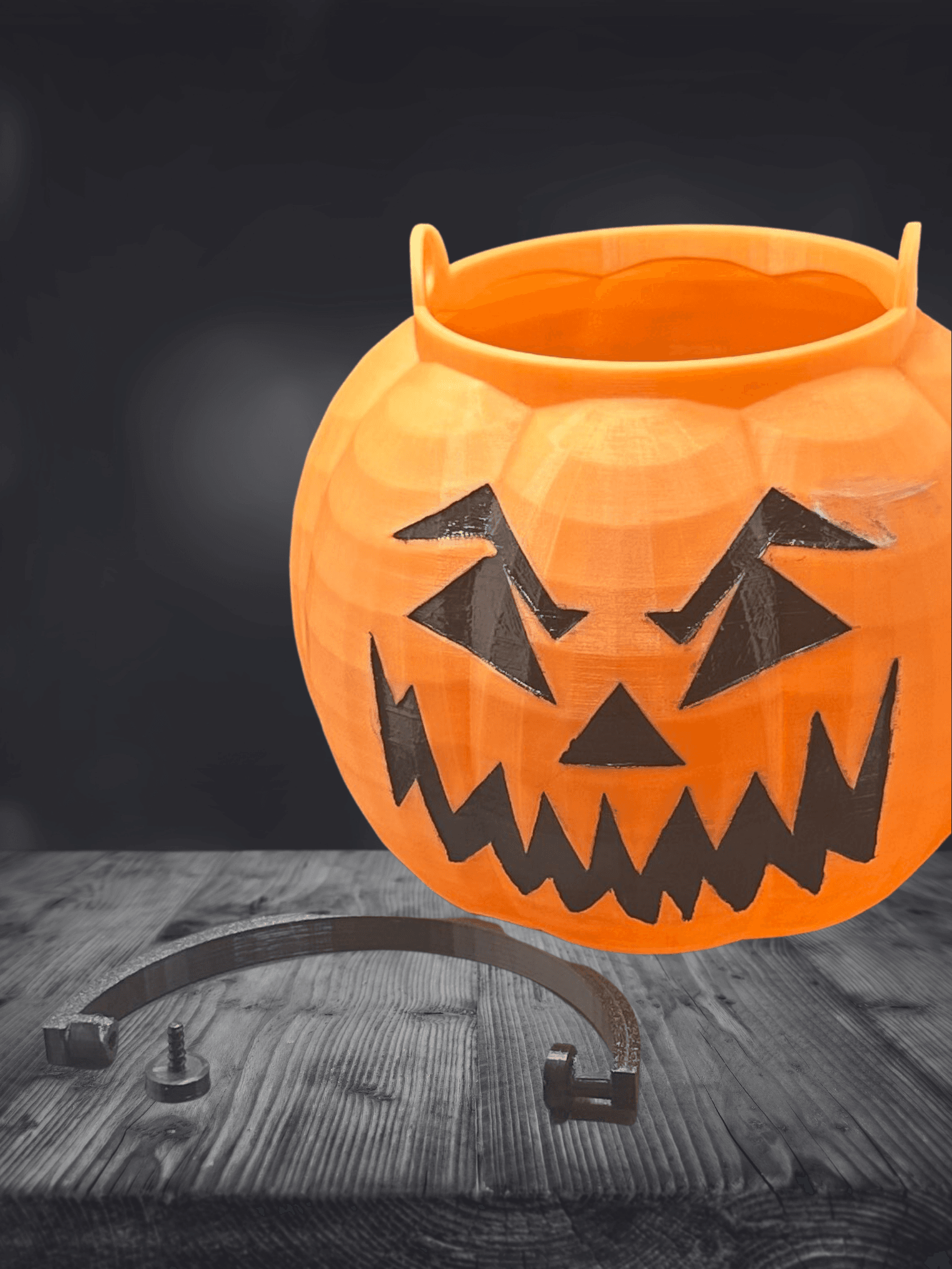 Trick or treat candy bucket  3d model