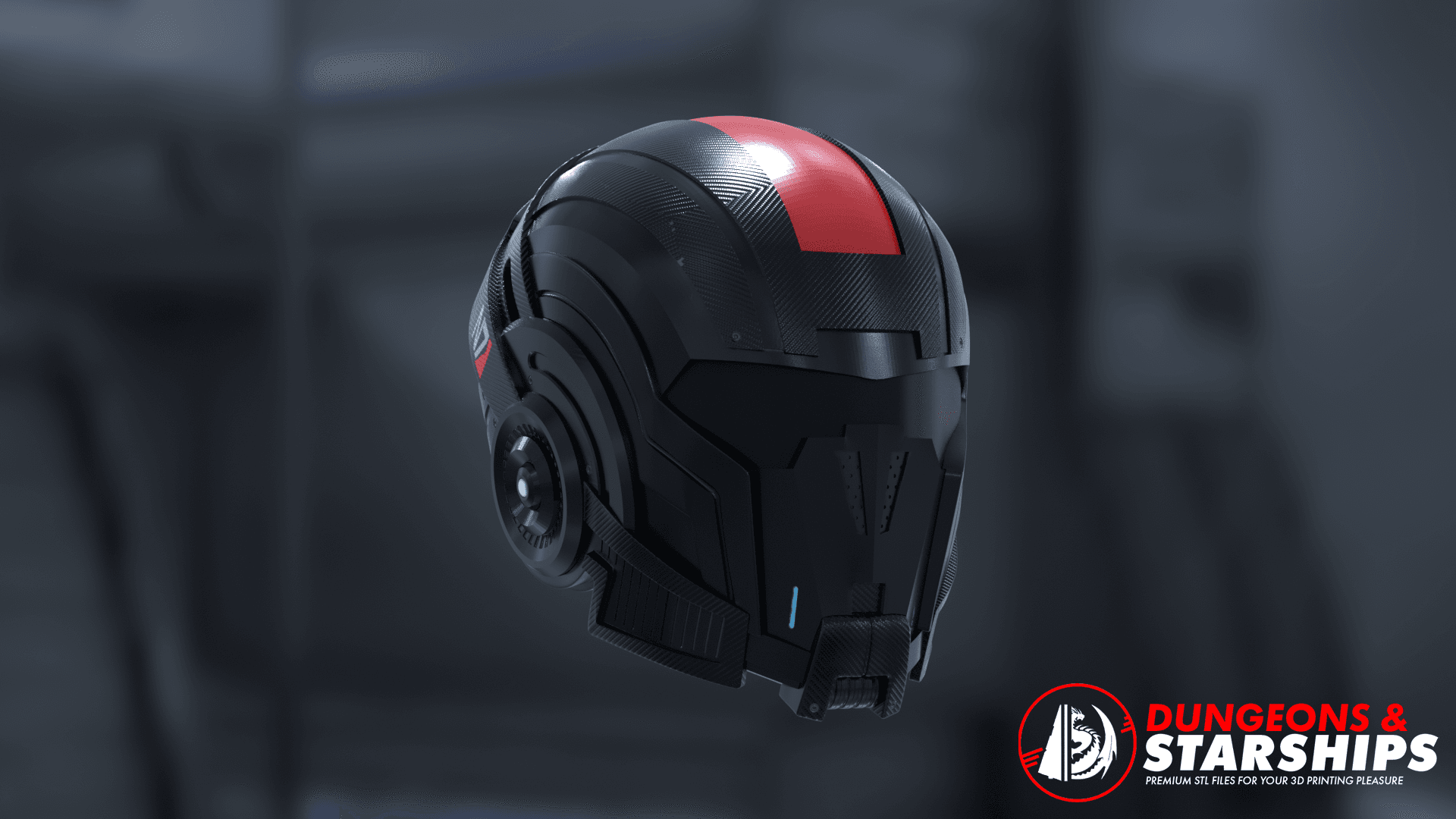 N7 Helmet - Mass Effect 3d model