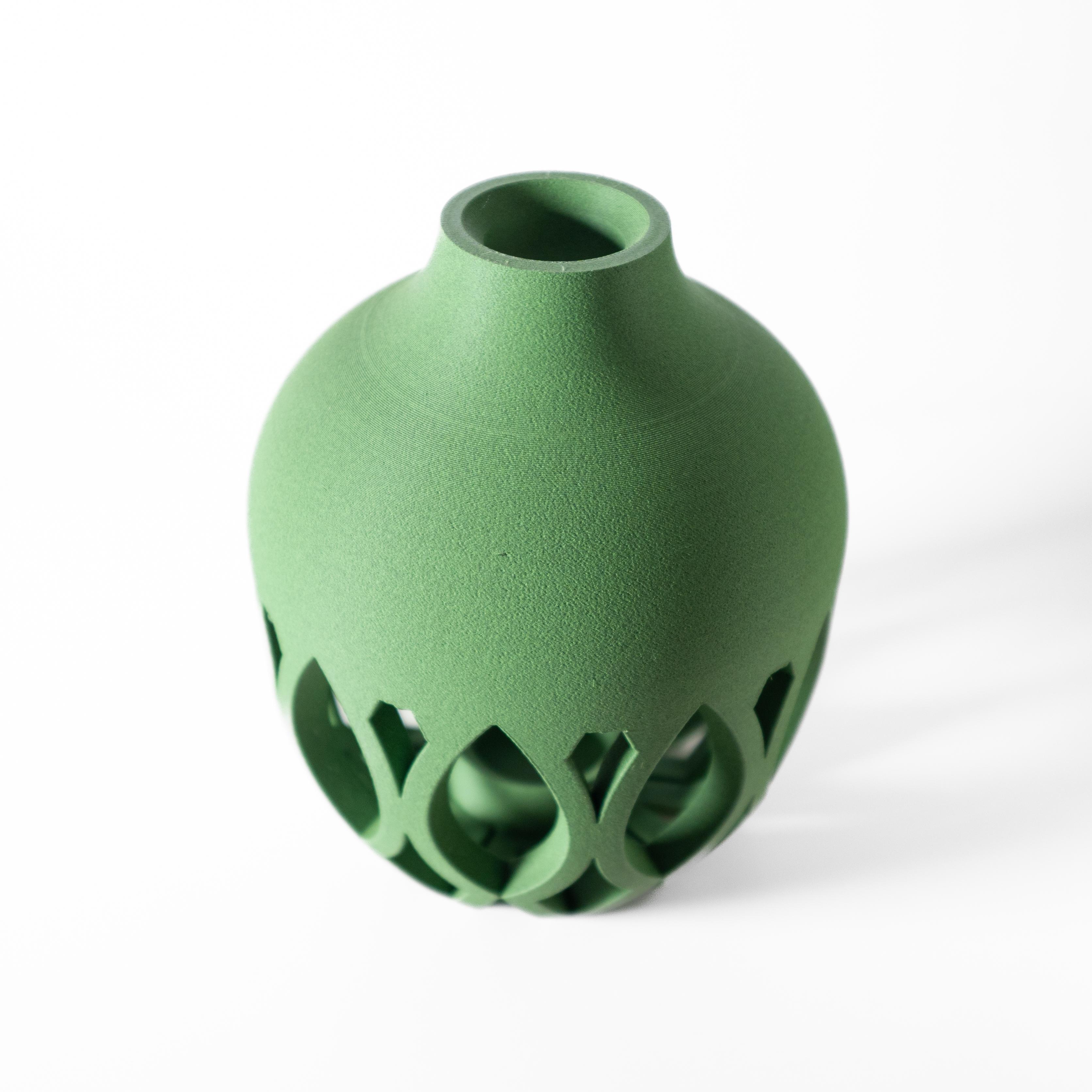 The Kova Short Vase, Modern and Unique Home Decor for Dried and Preserved Flower Arrangement 3d model