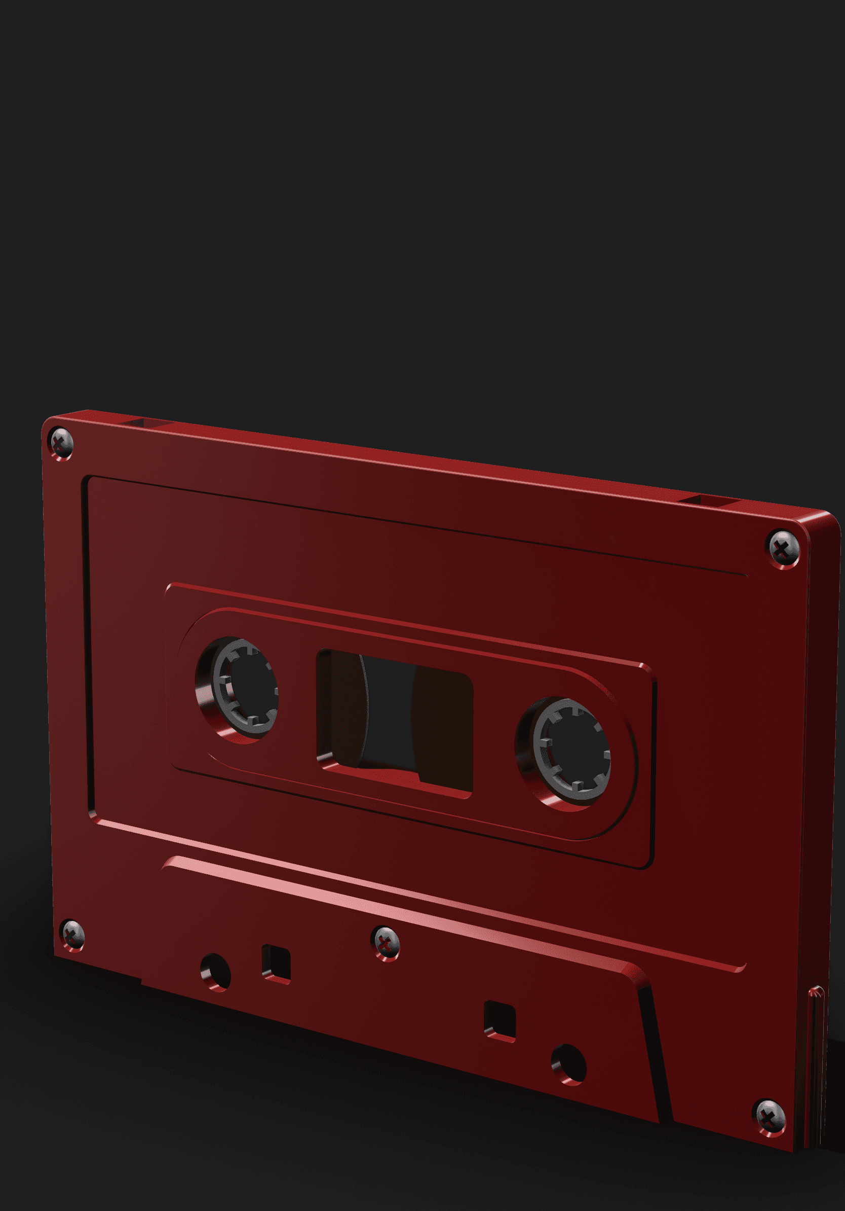 Retro Audio tape.stl 3d model