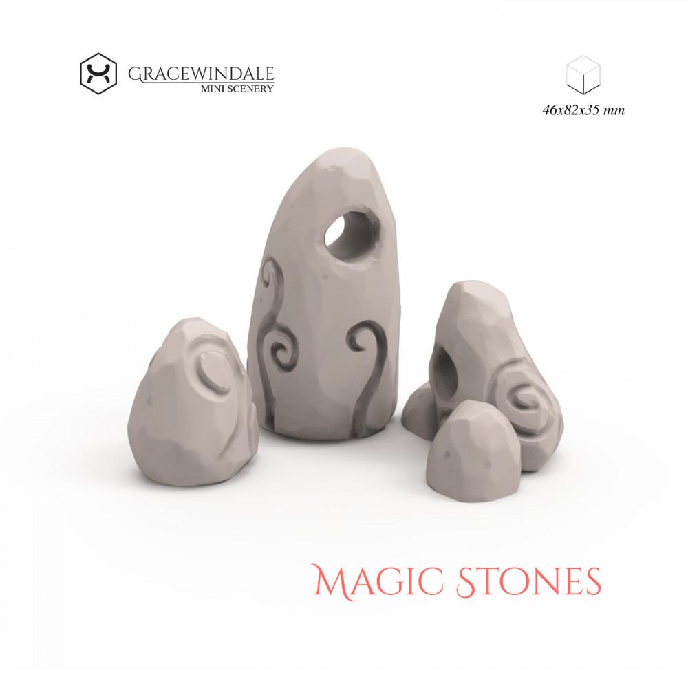 Magic Stones 3d model