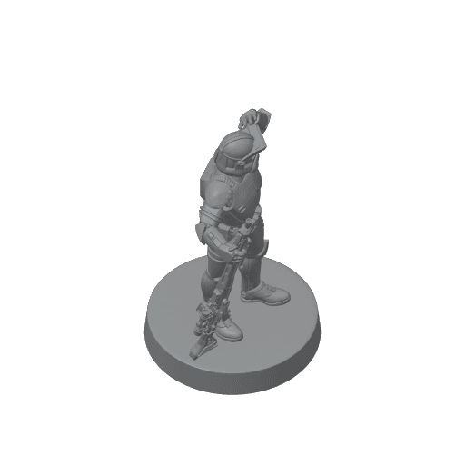 Clone Trooper Figurine - Specialist 3d model