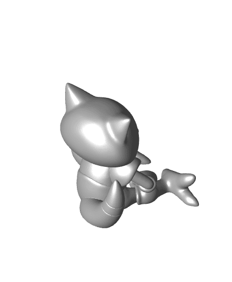 Abra (Easy Print No Supports) 3d model