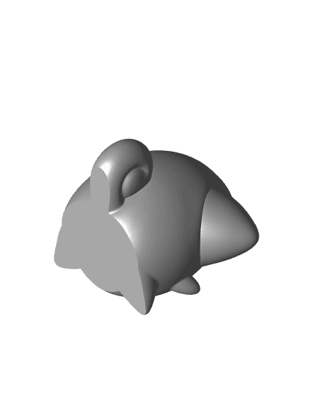 Pokemon Cleffa (Easy Print No Supports) 3d model