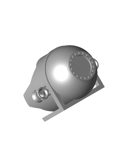 OceanGate Titan Submarine Submersible - Aftermath tragedy 3d model