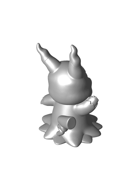 Mimikyu & Pikachu 3d model