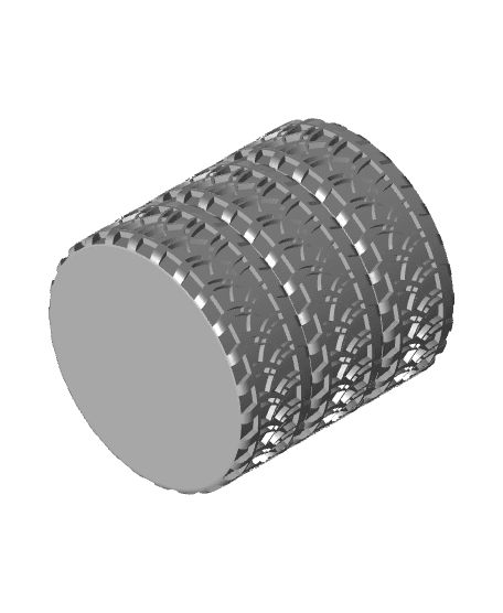 Tire Stack Pencil Holder Cup / Planter | Early Access & Commercial License 3d model