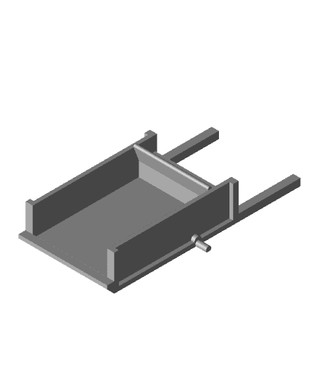 Simple Cart for Tabletop Gaming 3d model