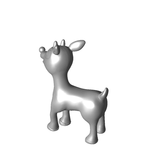 Rudolph (Island of Misfit Toys) 3d model