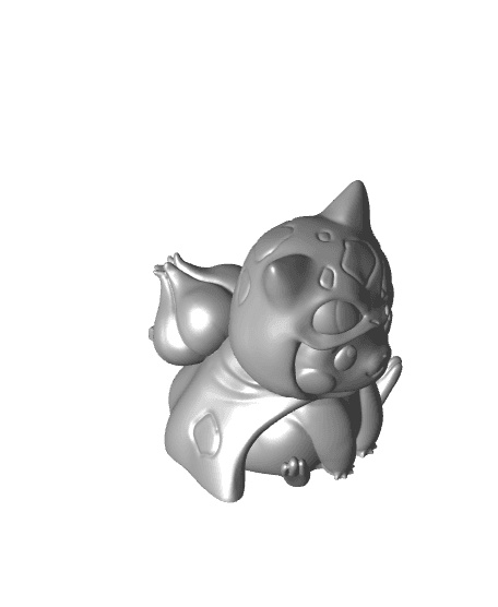 Pikachu Cosplay as Bulbasaur - Pokémon - Fan Art 3d model