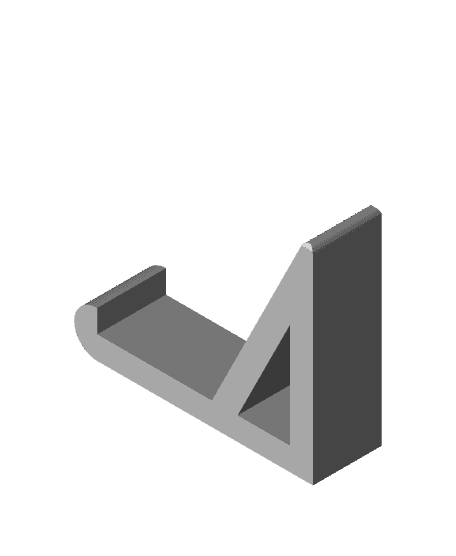 Keyboard Wallmount: Keep It Up! 3d model
