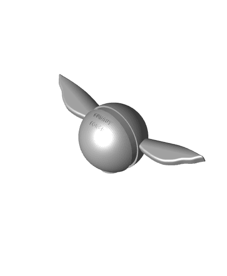 Baby Yoda Pokeball (Multipart & Complete Versions).stl 3d model