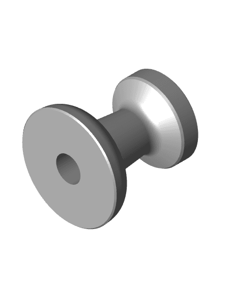 Big-Pin for 3/4in pegboard 3d model